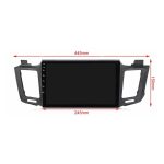 TOYOTA RAV 4 ANDROID MULTIMÉDIA AUTORÁDIO+ couvací kamera (2013-2018) - Obrázek 3